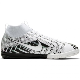 Scarpa da calcio Nike Mercurial Superfly 7 Academy Mds Ic Jr BQ5529 110 bianco, bianco, nero bianco