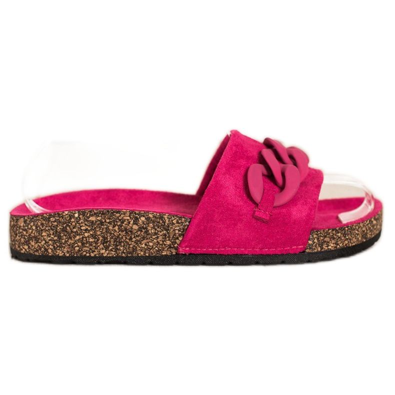 SHELOVET Pantofole alla moda con ornamento arancia