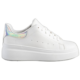 SHELOVET Scarpe da ginnastica comode bianco