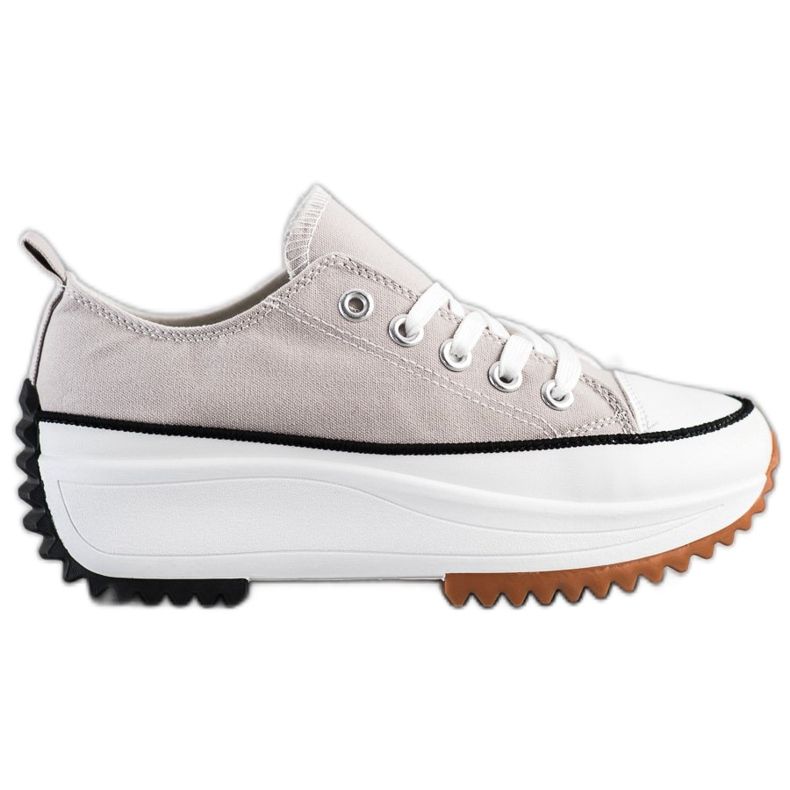 SHELOVET Scarpe Da Ginnastica Su Una Piattaforma Alta grigio