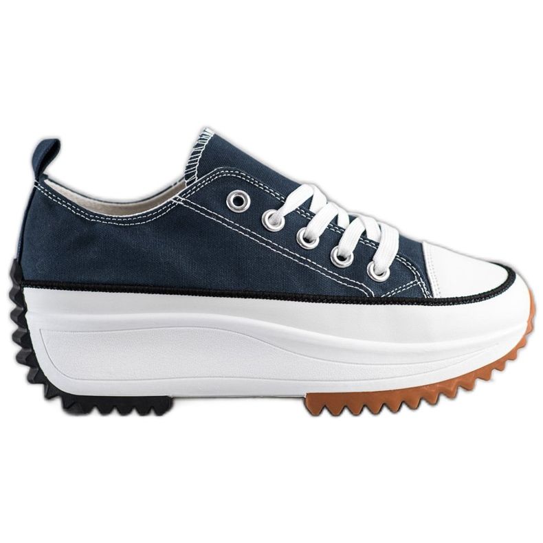 SHELOVET Scarpe Da Ginnastica Su Una Piattaforma Alta blu