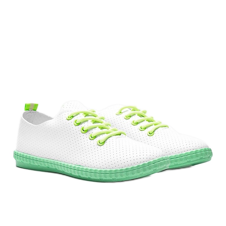 Lasciami sneakers bianche traforate bianca