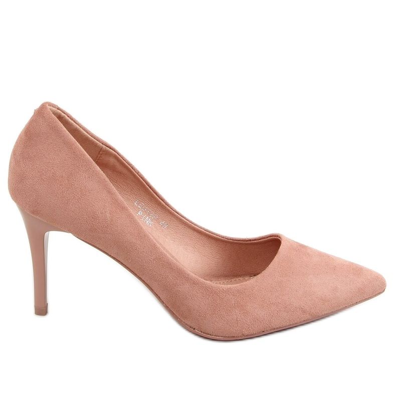 Comode décolleté su rosa sporco LE012P Pink pin