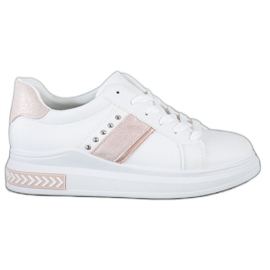SHELOVET Scarpe da ginnastica bianche bianco