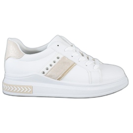 SHELOVET Scarpe da ginnastica bianche bianco