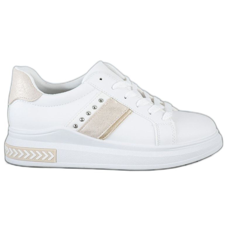 SHELOVET Scarpe da ginnastica bianche bianca