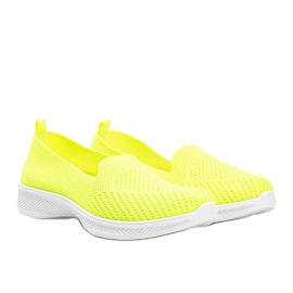 Sneakers verde fluo Slip On Jamaica