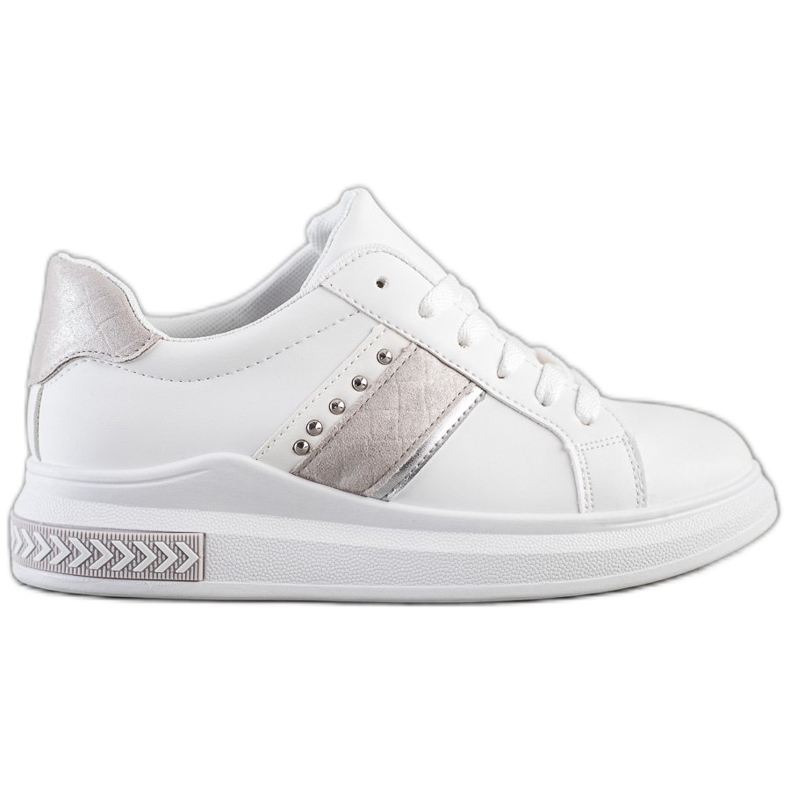 SHELOVET Scarpe da ginnastica bianche bianca