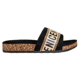 Pantofole VINCEZA alla moda nero