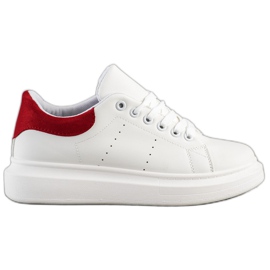 SHELOVET Scarpe da ginnastica classiche bianco