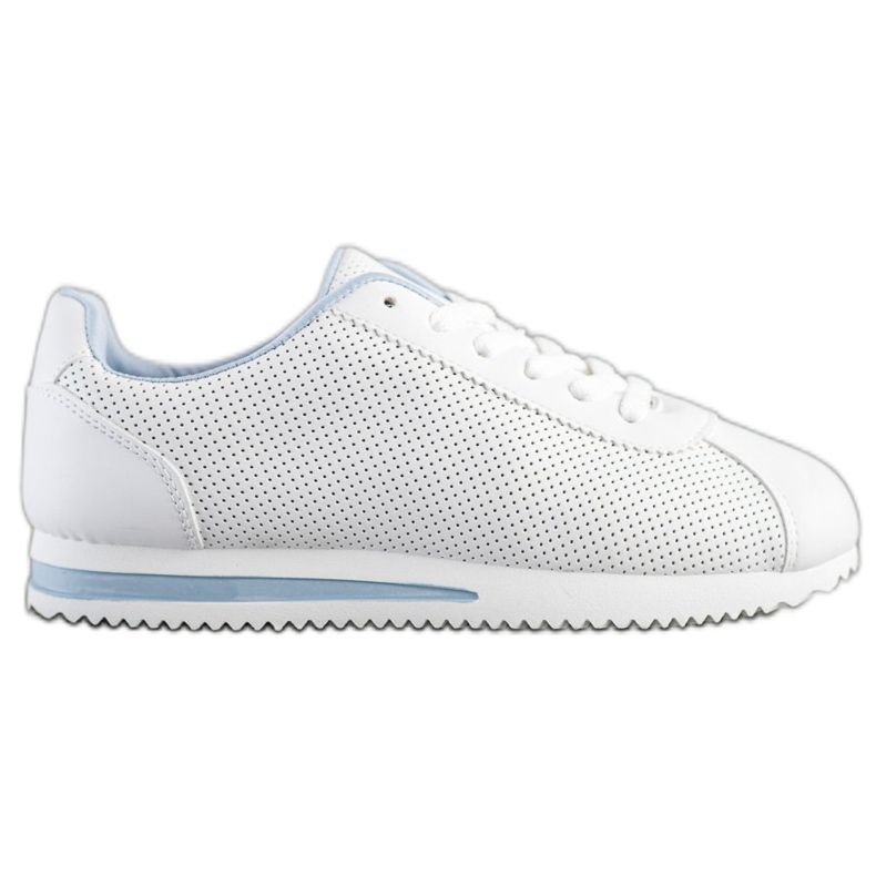 SHELOVET Eleganti sneakers traforate bianca