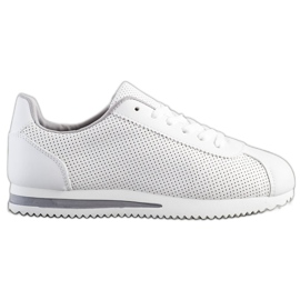 SHELOVET Eleganti sneakers traforate bianco