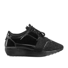Sneakers nere per bambini di Kelli nero