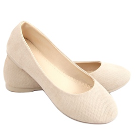 Ballerine da donna beige JX38 Beige