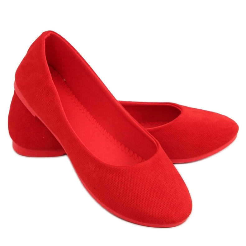 Ballerine rosse da donna JX38 Red rosso