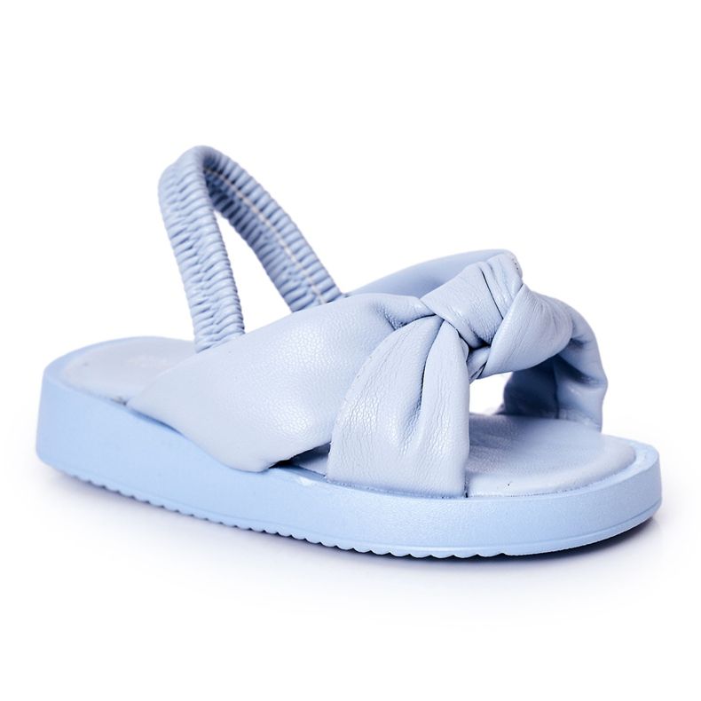 FR1 Sandali per bambini con gomma da masticare a coste blu