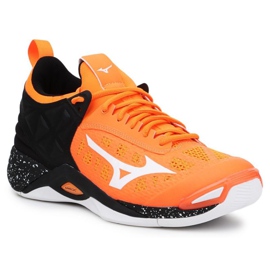 Mizuno Wave Momentum M V1GA191254 scarpe multicolore arance e rossi