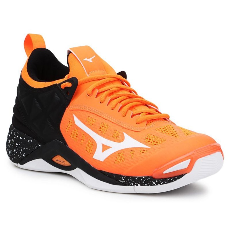 Mizuno Wave Momentum M V1GA191254 scarpe multicolore arance e rosse