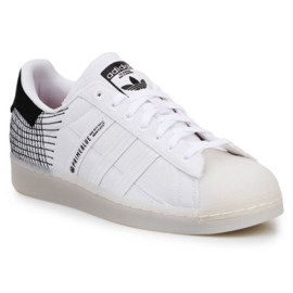 Scarpe Adidas Superstar Primeblue M G58198 bianca