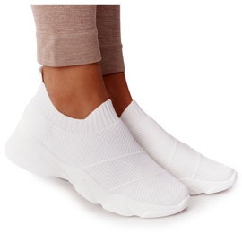 PS1 Scarpe sportive da donna Slip-on White Yoga Class bianco