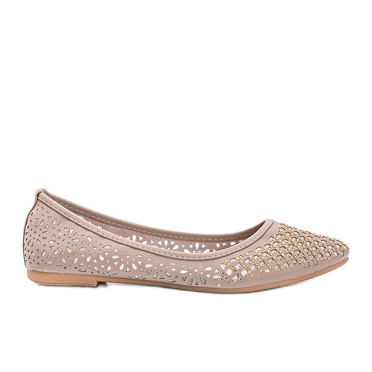 Ballerine traforate beige Porto Novo