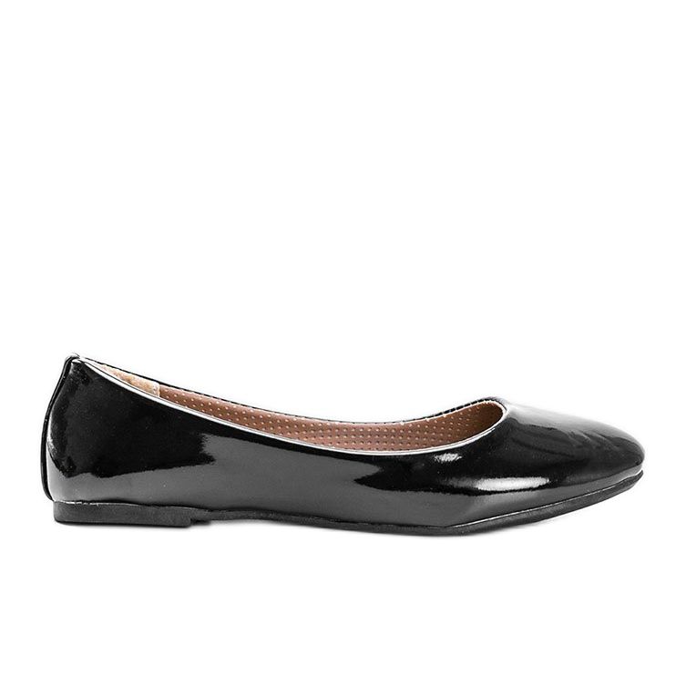 Ballerine Sixth Avenue laccate nere nero