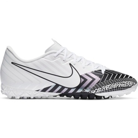 Scarpa da calcio Nike Mercurial Vapor 13 Academy Mds Tf M CJ1306 110 bianco, bianco, nero bianca