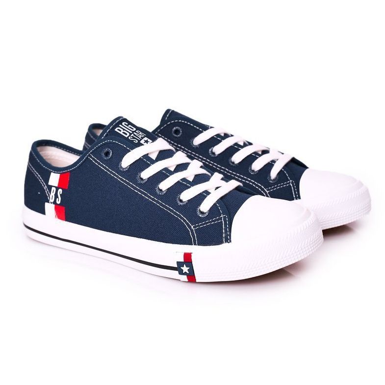 Sneakers uomo Big Star HH174326 blu navy