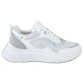 Sweet Shoes Sneakers Con Glitter bianco