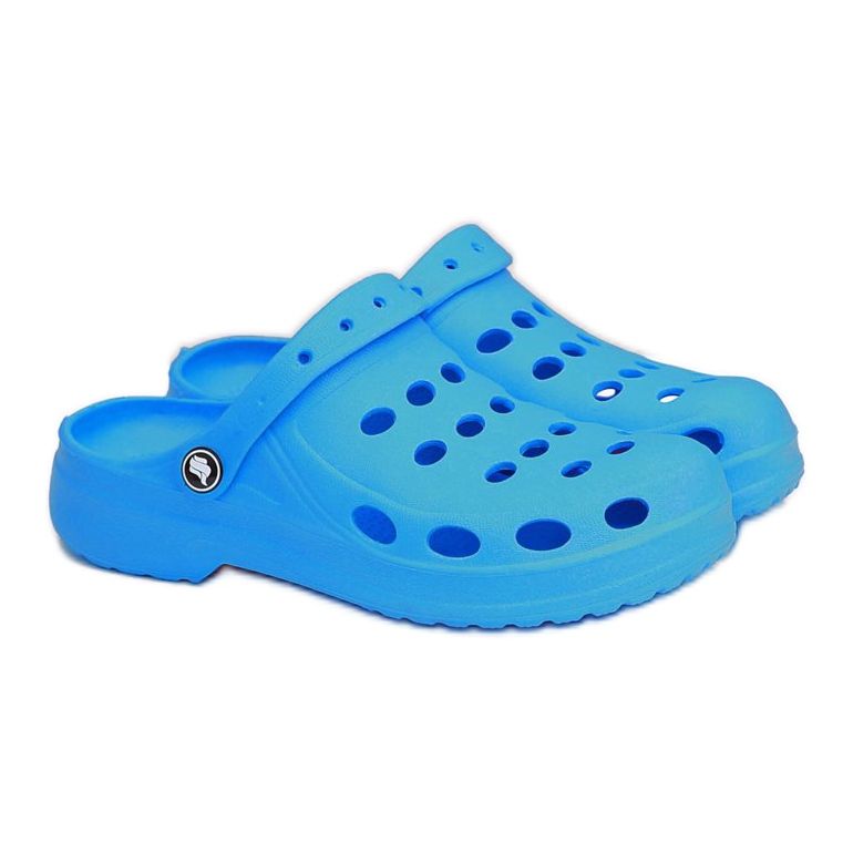 Flameshoes Pantofole Donna Eva Blue Foam Crocs