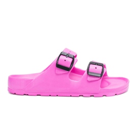 Flameshoes Pantofole da giardino rosa chiaro da donna