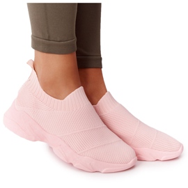 PS1 Scarpe sportive da donna Slip-on Pink Yoga Class rosa