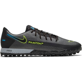 Nike React Phantom Gt Pro Tf M CK8468 090 scarpe da calcio multicolore grigio