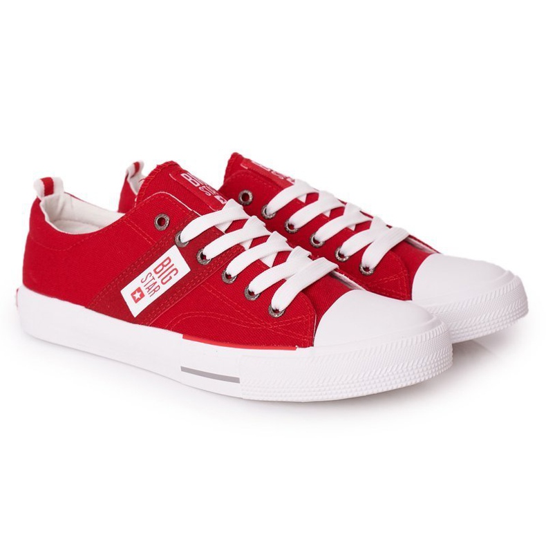 Sneakers rosse da uomo Big Star HH174040 rosso