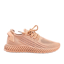 Sneakers cammello Pinnie marrone