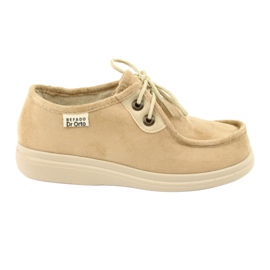Scarpe da donna Befado pu 871D007 beige