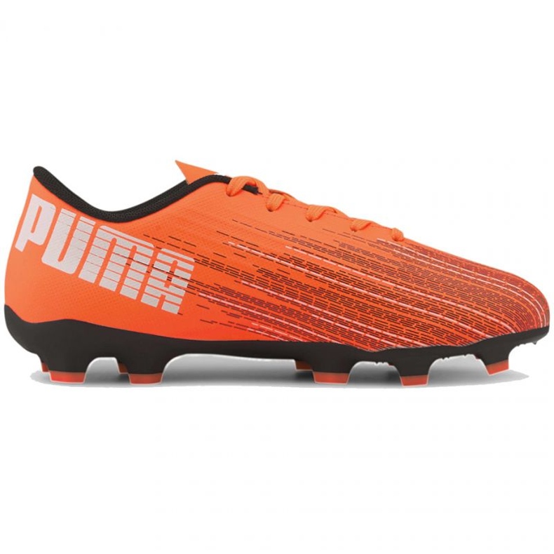 Scarpe da calcio Puma Ultra 4.1 Fg Ag Jr 106100-01 multicolore arance e rosse