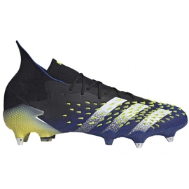 Scarpe da calcio Adidas Predator Freak .1 Sg M FY0747 blu navy, multicolore blu navy