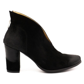 Exousite Stivali in pelle da donna 1231 neri nero