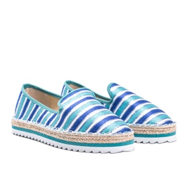 Espadrillas a righe blu Ottawa