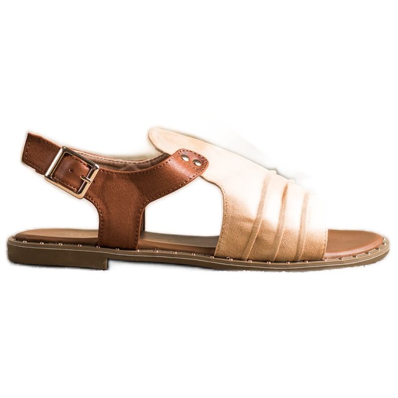 Sandali chiusi VINCEZA beige marrone