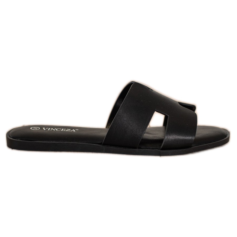 Pantofole casual nere VINCEZA nero