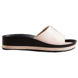 Pantofole casual VINCEZA beige