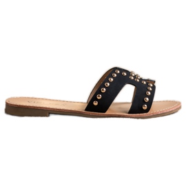 Eleganti pantofole VINCEZA nero