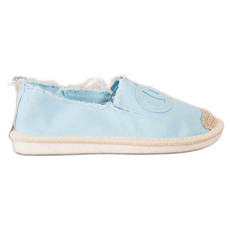 SHELOVET Espadrillas in tessuto blu