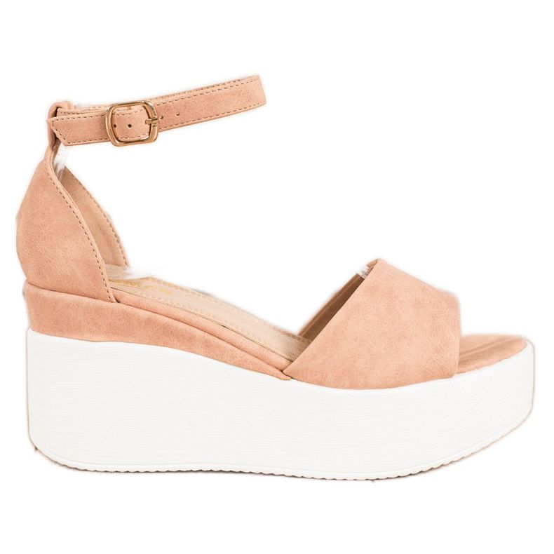 Comer Sandali leggeri sulla piattaforma beige