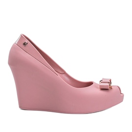 Spicchi di melissa rosa con fiocco di Ciri