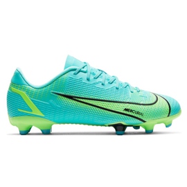 Nike Vapor 14 Academy Mg Jr CV0811-403 scarpe da calcio blu verde verde