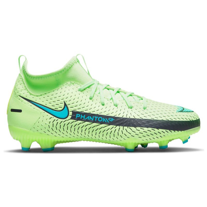 Nike Phantom Gt Academy Df Mg Jr CW6694-303 scarpe da calcio multicolore verde