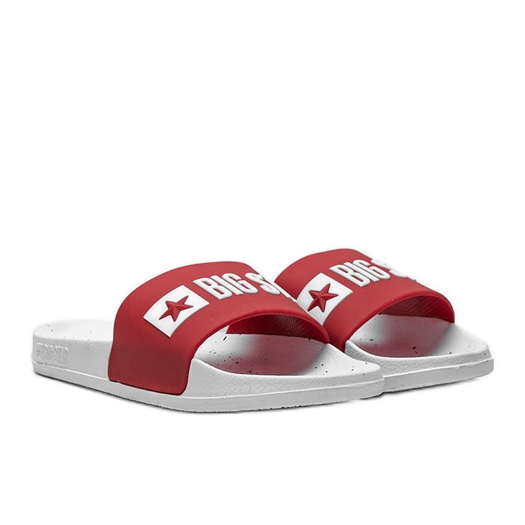 Pantofole rosse Big Star Sandi da donna rosso
